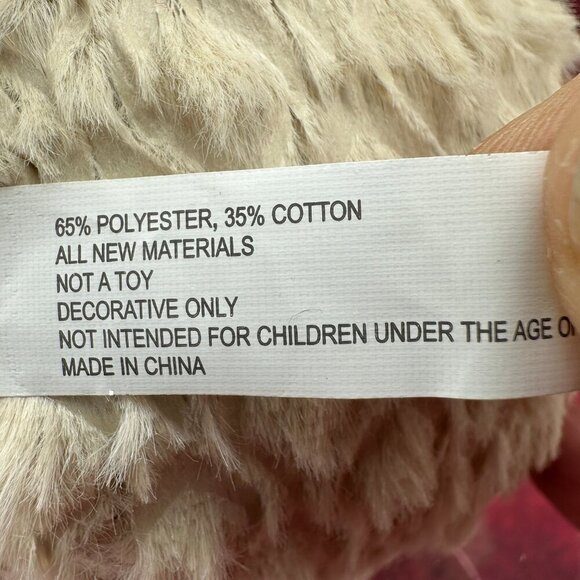 CHRISTMAS STUFFED SNOWMAN, 10"  TALL, GREAT DECORATION FOR THE HOLYDAYS - Picture 8 of 8